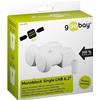 LNB SINGOLO MONOBLOCCO 6,2° REVERSIBILE GOOBAY 67175 1 USCITA PER RICEVERE Astra 19.2°E e Hot Bird 13°E.